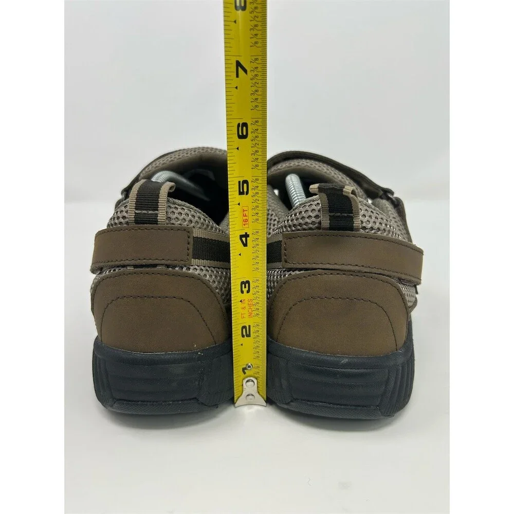 Orthofeet Clearwater Men's Orthopedic Fisherman Sport Sandals Brown Size 9 6E